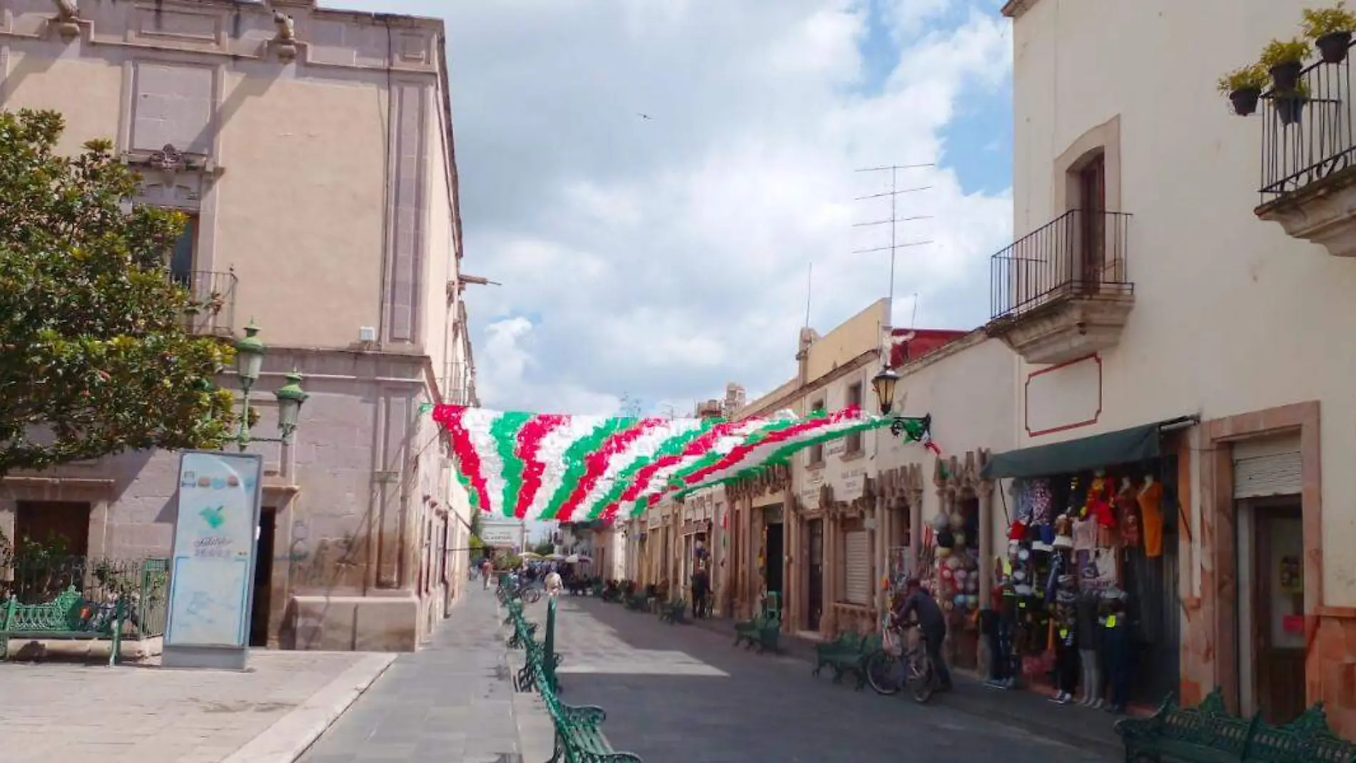 Calle del centro de Jerez